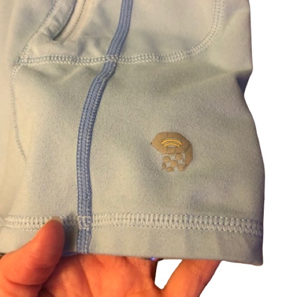 Mountain Hardwear Base Layer Women’s Blue Half Zip Pullover Size M GUC - Picture 5 of 7